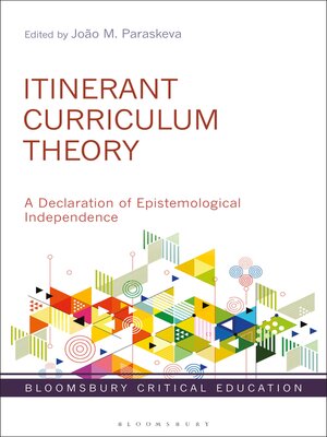 cover image of Itinerant Curriculum Theory
